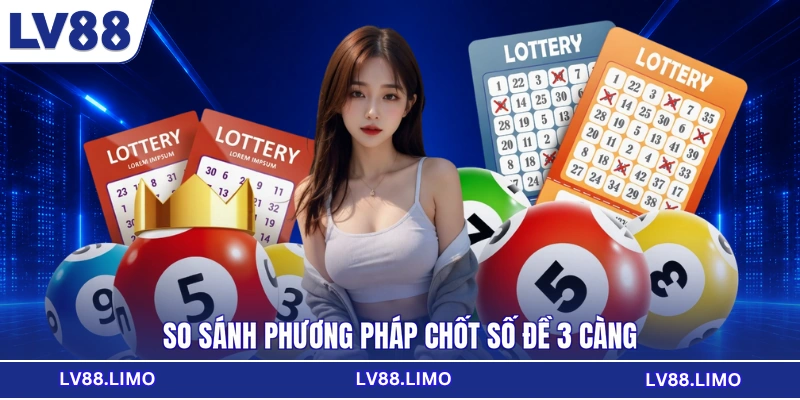 So sánh phương pháp chốt số đề 3 càng